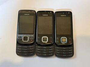3 X Nokia 6600 Slide Mobile Phone Nokia Incomplete Turn On Untreated - Picture 1 of 8