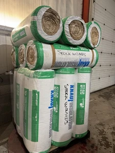 Knauf Insulation 25mm 18m Rolls Foiled High Performance X 6  Rolls Half Pallet - Picture 1 of 2