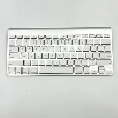 Apple Wireless Magic Bluetooth Keyboard A1314 Mac Aluminum Tested Working - Image 1 of 4