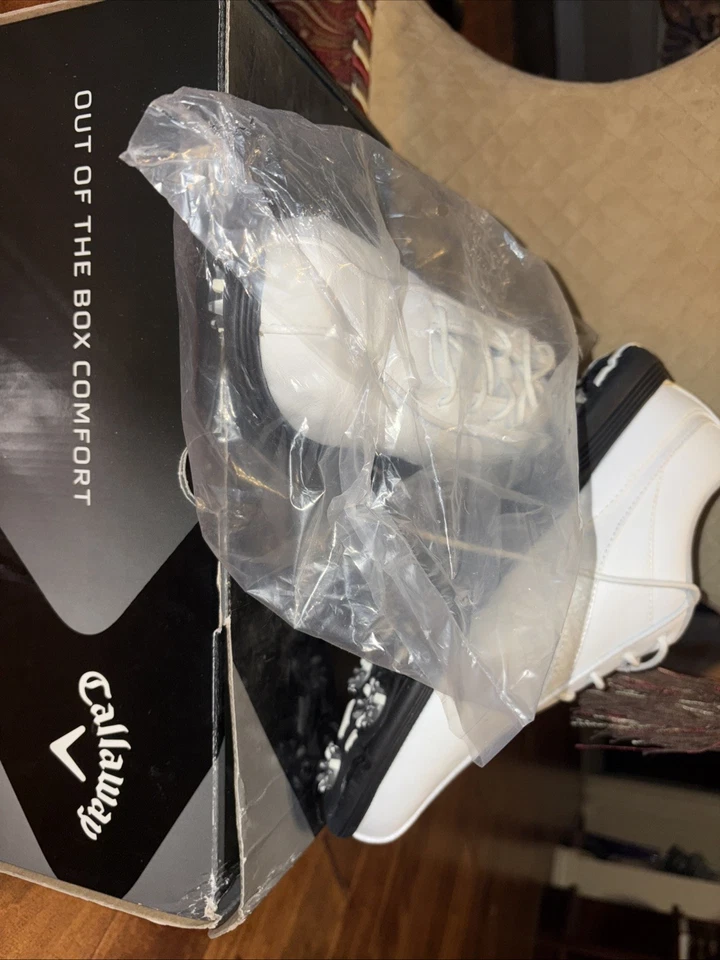 Zapatos de golf Callaway Savory para dama talla 8,5 blanco estilo W426 leer descripción Foto 1 de 4
