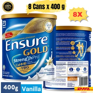Abbott EnsureGold Gold Leche en Polvo Sabor Vainilla Nuevo 8 X 400g-DHL - Imagen 1 de 9