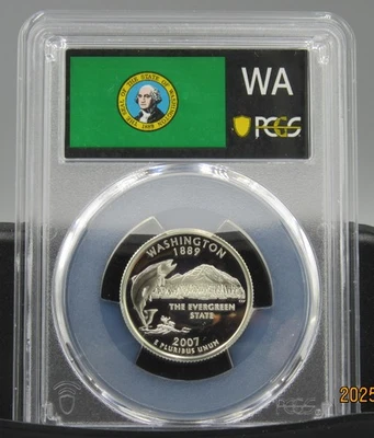 2007 S Washington Silver PCGS PR 70 DCAM - Image 1 of 4