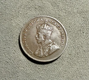 Canada 1920 1 Cent Penny small - Picture 1 of 2