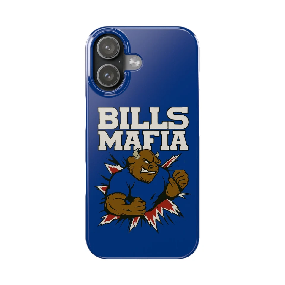 Buffalo Bills Mafia 716 Josh Allen Slim Phone Case - Unique Phone Accessories - Image 1 of 1