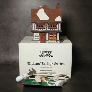 Dept. 56 #5568-9 - Tutbury Printer, Dickens' Village - Excellent with Box - Picture 1 of 6