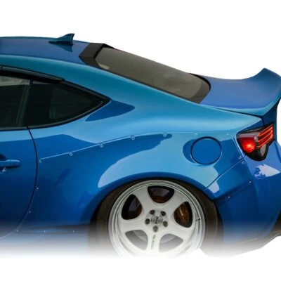 FIT 2013-2020 SUBARZ BRZ/SCION FRS BLACK ABS REAR WINDOW ROOF VISOR SPOILER WING - Image 1 of 4