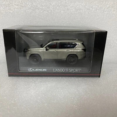 Lexus LX600 "F Sport" Sonic Titanium #KYOSHO MODELS 1/43 #KS03909FT - Image 1 of 2