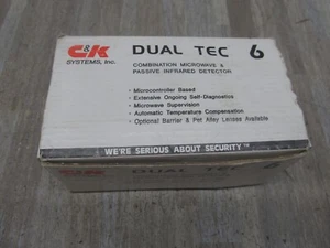 NEW C&K 60X60 COMBINATION MICROWAVE INFRARED DETECTOR DT-600 - Picture 1 of 11