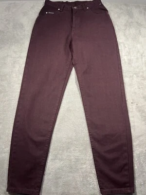 Jeans LEE Remachazados Para Mujer Talla 12 Largos Calce Relajado Marrón Hecho en Unión EE. UU. Foto 1 de 4