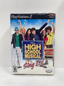 High School Musical incluye micrófono Logitech (PlayStation 2/Ps2) nuevo - Imagen 1 de 2