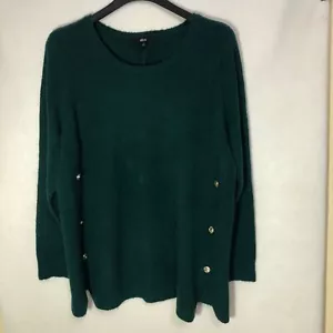 Ellos Damen Pullover Übergröße 18/20 Gold Anker Knopf Business Freizeit Büro - Bild 1 von 12