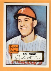 Del Ennis Philadelphia Phillies 1983 Topps 1952 Reprint #223 - Picture 1 of 2