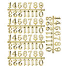 5 Sets Clock Number Plate Wall Numbers Kit Repair Parts Wooden
