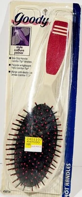 Vintage Pink 1996 Hot Handles Cushioned Styler #58734 Style & Comfor-Tip  - Image 1 of 4