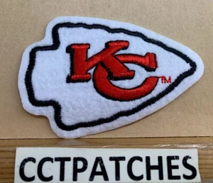 NFL KANSAS CITY CHIEFS FELT PATCH - Picture 1 of 2