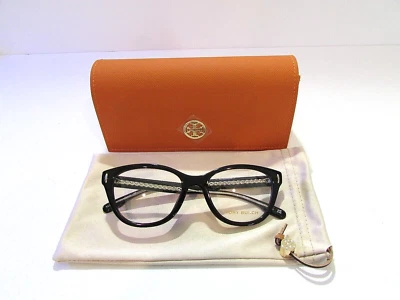Tory Burch TY2137U TY 2137 U 1709 Black Eyeglasses Rx-Able Frame - Image 1 of 2