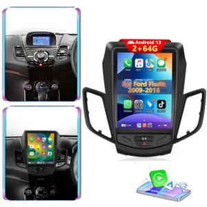 9.7" Für Ford Fiesta 2009-2016 Android 13 GPS Navi Autoradio Carplay WIFI 2+64G - Bild 1 von 24