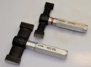 120 mm K6 -0.018 +0,004 * Smooth Plug Gage * Go No-Go * JSATool - Swiss - Bild 1 von 1