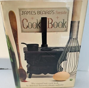 James Beard's Fireside Cook Book 1949 8th Printing Culinary HC Dust Jacket - Picture 1 of 12