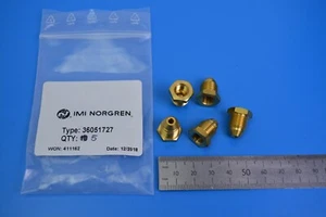 Conexión reductora OD NORGREN 36051727 6mm x 4mm. Racor de compresión Enots x 5 - Imagen 1 de 3