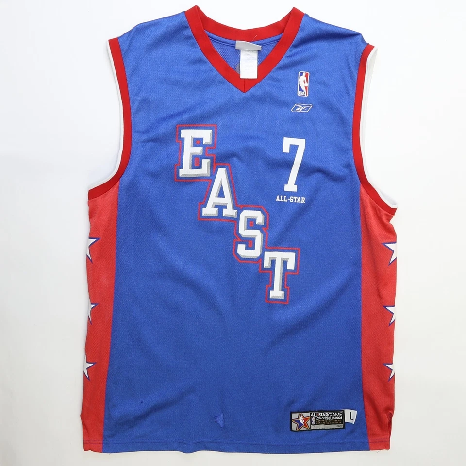 Camiseta Reebok Vintage Jermaine O'Neal East All Stars Tamanho Grande NBA - Imagem 1 de 4