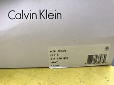 Calvin Klein Merl Navy Suede 11.5M Shoes