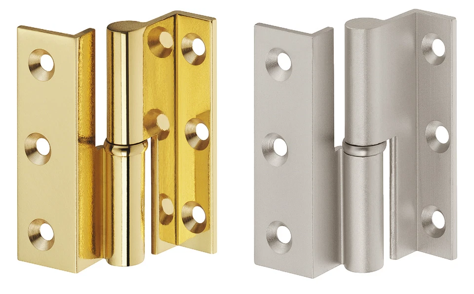 Häfele Bisagras Planas Gefälzte Puertas de Interior Tornillos Offset D . 7,5 MM - Imagen 1 de 4