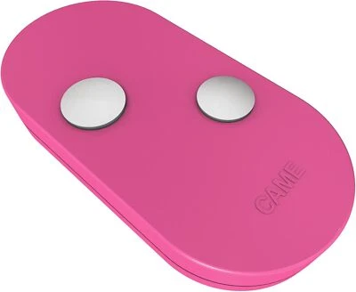 Telecomando Cancello Rolling Code 2 Canali Dual Frequency Came TOPD2RPS Pink