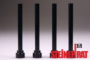LEGO® 4x 3957b (-NEU-) Antenne / Stange / Stab / Mast / schwarz / 395726 30064 - Picture 1 of 1