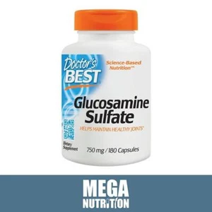Doctors Best Glucosamine Sulfate Maintain Healthy Joints 750mg | 180 Capsules - Picture 1 of 2