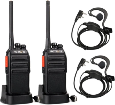 Retevis RT24 Walkie Talkie PMR446 Lizenzfreies, Professionelles Funkgerät...  - Bild 1 von 4