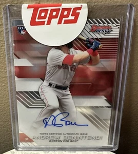 Andrew Benintendi Bowmans Best 2017 Rookie Autograph Card - Picture 1 of 6