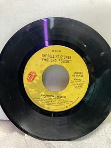 THE ROLLING STONES~EMOTIONAL RESCUE ~45 RPM~RS 13227~1980 - Picture 1 of 1