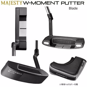 Majesty 2021 W-MOMENT Putter Blade RH 34ich Steel shaft HeadCover New - Picture 1 of 6
