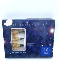 Reflections Midwest of Cannon 10 Angel String Lights in Box Retro Vintage Style - Picture 1 of 8