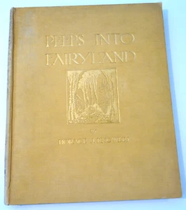 Peeps Into Fairyland Horace J Knowles 1st Edition 1924 Rare has*Damage/Loose Pgs - Bild 1 von 24