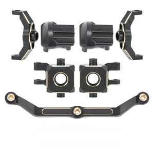 Brass Steering Link Front Knuckles For 1/18 RC Car Traxxas TRX4M Upgrade Parts - Picture 1 of 10