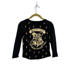 Hogwarts Gold Black Wizarding World T Shirt S (6/6X) - Picture 1 of 5
