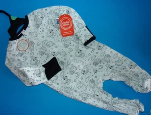 NWT Wonder Nation Infant One Piece Footed Pajama " Counting Sheep ", sz 6-9 mos - Picture 1 of 8