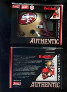 San Francisco 49ers Riddell MINI Football Helmet Authentic Minatures - Picture 1 of 1