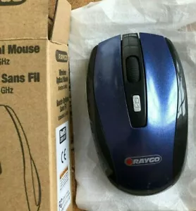 Raygo Wireless Optical Mouse 6 Button 2.4 GHz - Picture 1 of 11