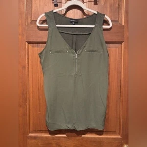 FORTUNE + IVY Lola Mixed Material Tank Top - Picture 1 of 4