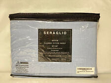 Seraglio by Delanna Queen Flannel Fitted Sheet %100 Brushed Cotton Fitted sheet