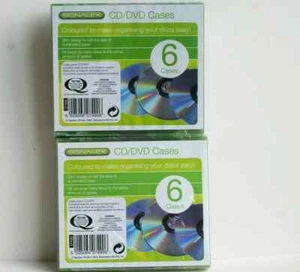 12 NEW SIGNALEX DVD CD CASES - Afbeelding 1 van 2