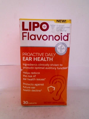 Lipo Flavonoide Proactivo Diario Salud del Oído - 30 Comprimidos Foto 1 de 2