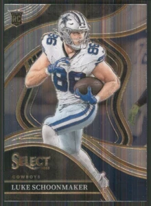 2023 Select #238 Luke Schoonmaker RC Dallas Cowboys TW1512 - Imagen 1 de 2