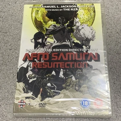 Afro Samurai - Resurrection (Director's Cut) (DVD, 2009) New Sealed - Image 1 of 2