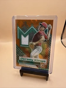 2025 Panini Donruss CHASE BURNS RC Prospect Jersey Kings Insert Orange Ice Reds - Bild 1 von 1