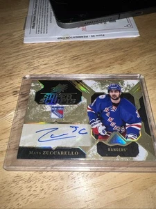 2017-18 SPx Super Scripts Mats Zuccarello #SS-MZ Auto - Picture 1 of 2