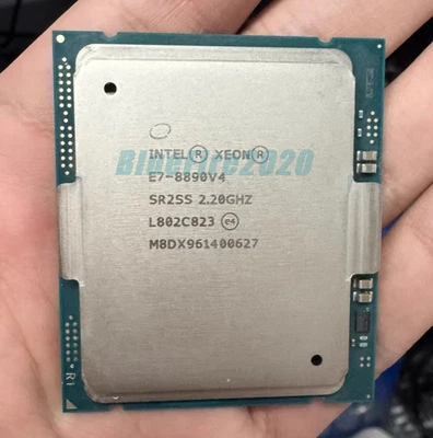 Intel Xeon E7-8890 V4 2.2GHz SR2SS 60M 24 Core 48T LGA2011 CPU Processor 8890 V4 - Image 1 of 4